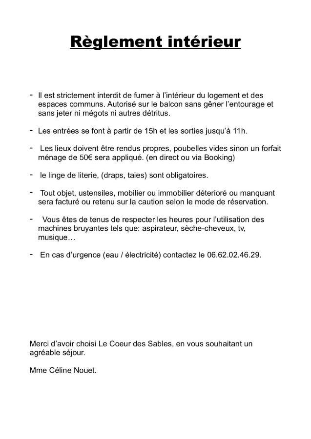 Le Coeur Des Sables Apartment Le Grau-d'Agde Ngoại thất bức ảnh